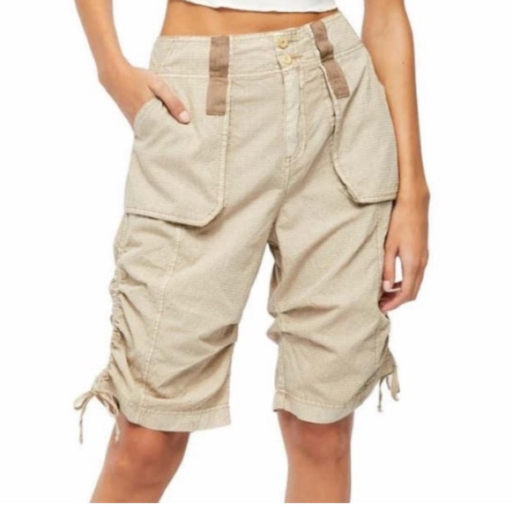 free people cargo shorts